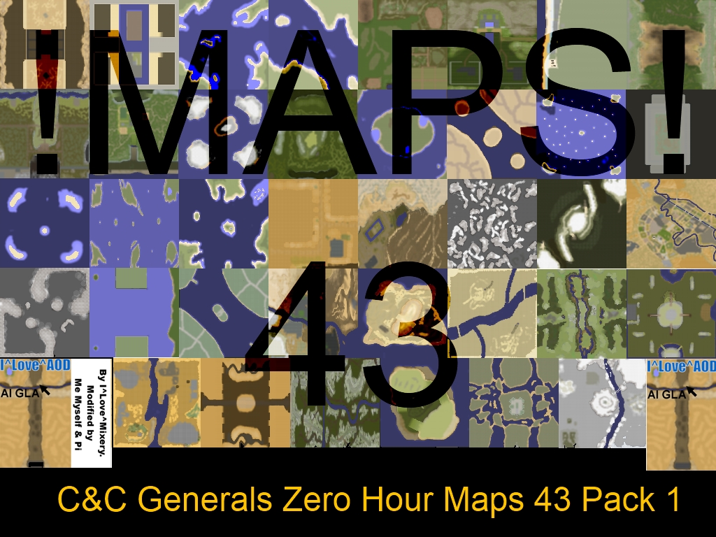 generals zero hour maps download